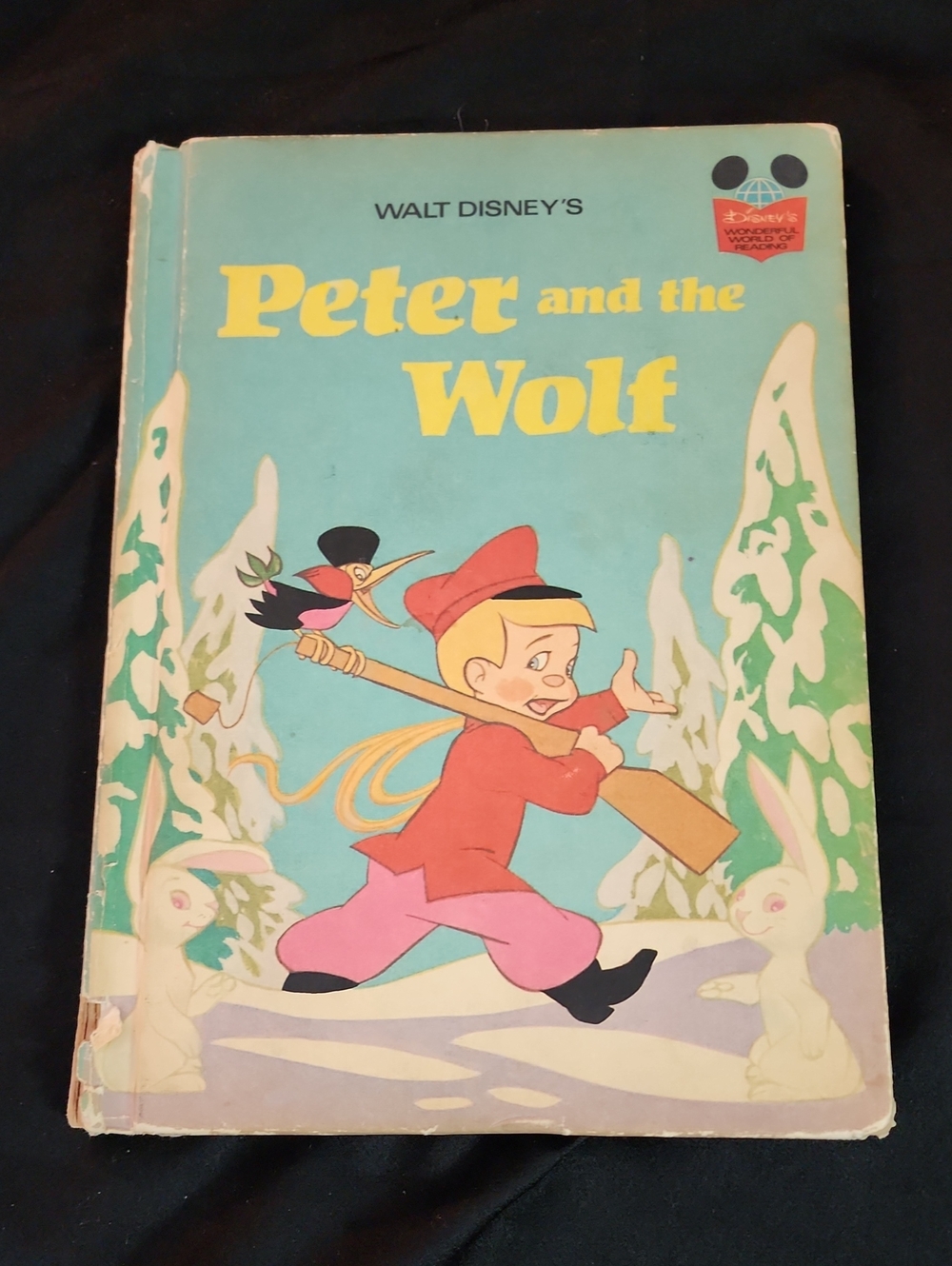 Walt Disney Peter and the Wolf Children's Book - Blue